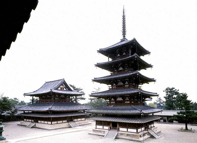 Five-story Pagoda Horyu-ji Wooden Model